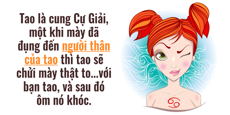 Tính cách Cự Giải gắn liền với hai chữ An toàn và Gia đình.